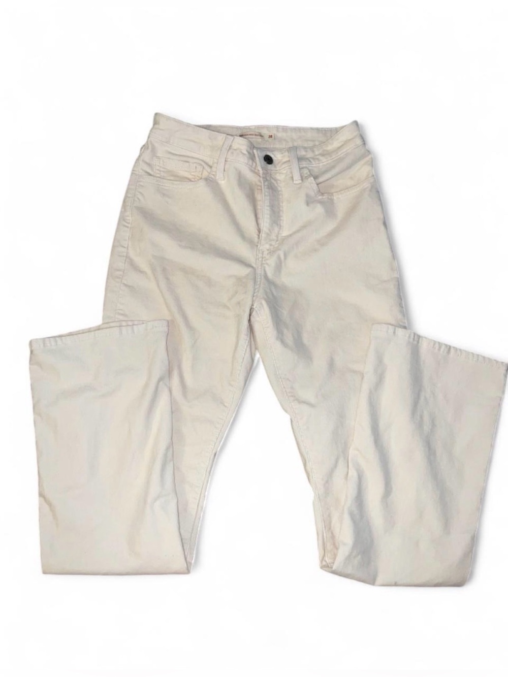 White Levi’s Boot Cut Jeans